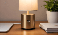 Hotel Lamps With Usb and Outlet