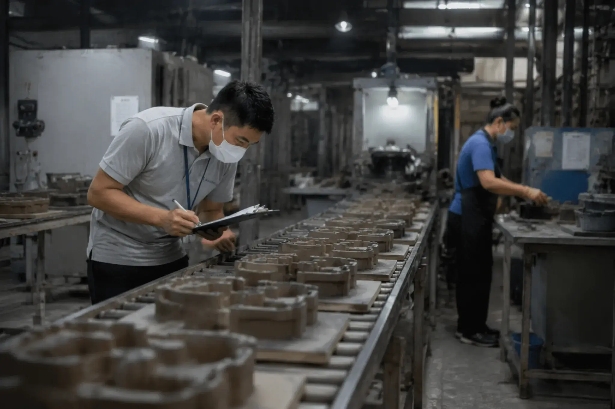 Factory quality control during manufacturing