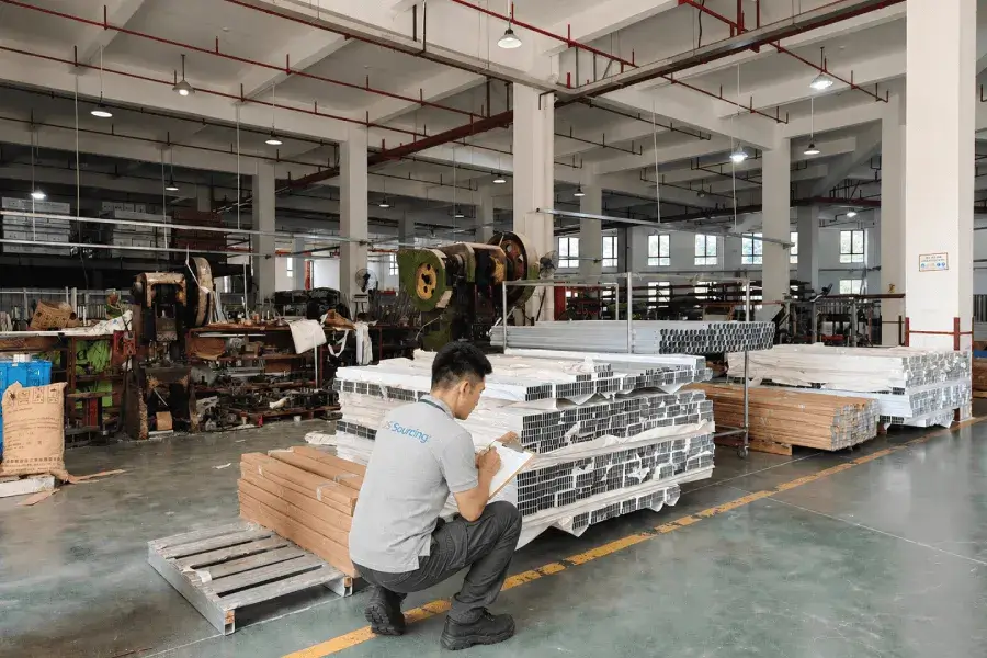 During Production Inspection in China
