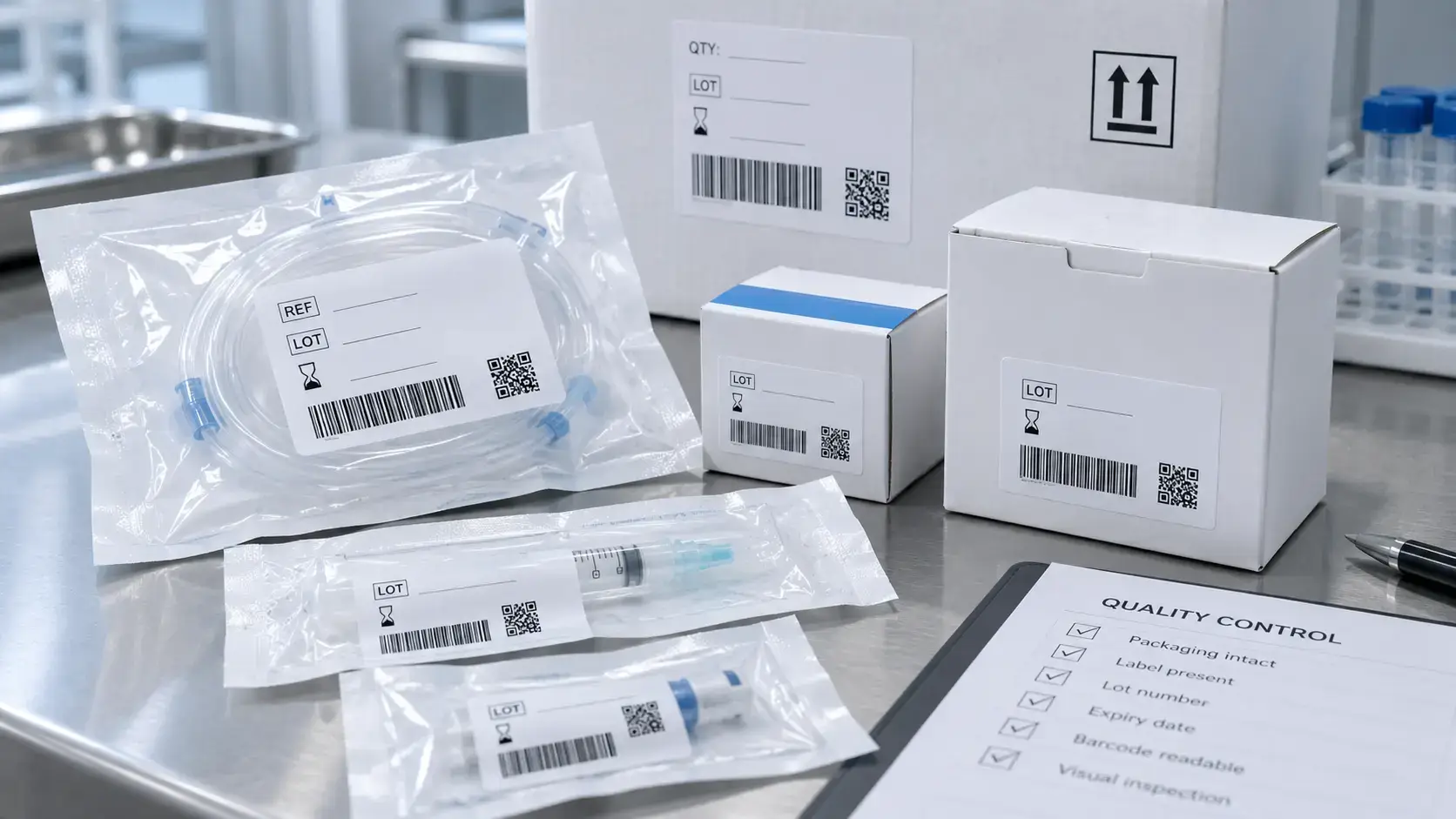 Medical consumables mock recall quarantine and lot investigation