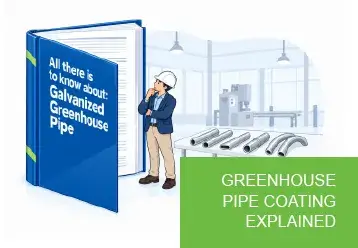 Greenhouse Pipe Galvanizing Knowledge for Greenhouse Buyers: From Order to Inspection